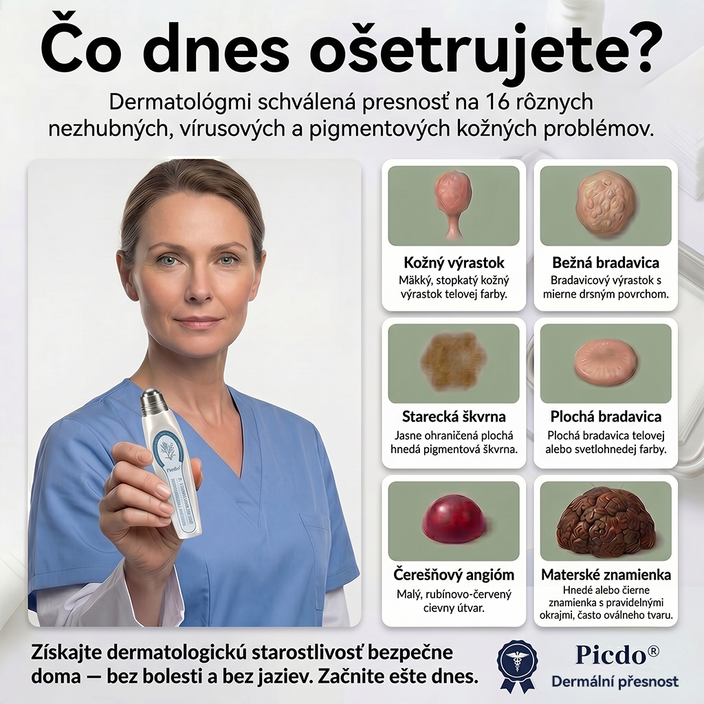 𝐎𝐟𝐢𝐜𝐢𝐚𝐥𝐧𝐲 𝐨𝐛𝐜𝐡𝐨𝐝 𝐦𝐚𝐫𝐤𝐲 |✅️🧶𝐏i𝐜𝐝o® 7dni Prípravok na odstránenie kožných výrastkov a pigmentových škvŕn (bezbolestný roll-on aplikátor bez jaziev)